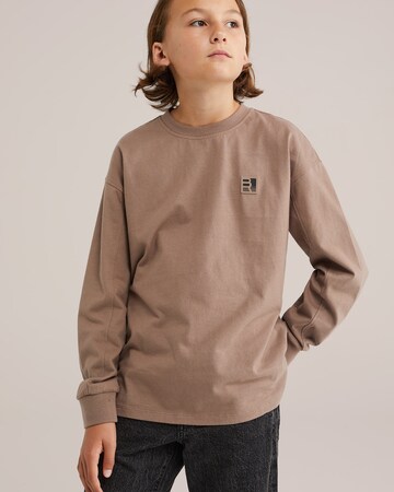 WE Fashion - Camisola em castanho