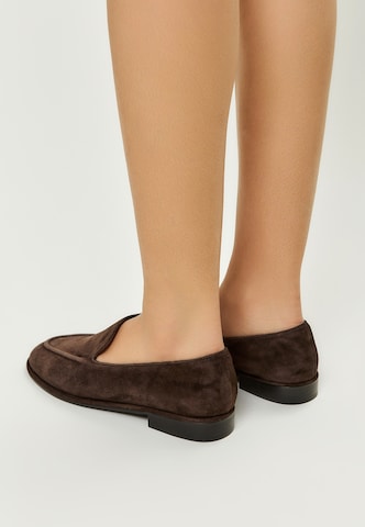 CESARE GASPARI Slip-ons in Brown