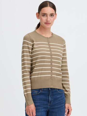 Cardigan 'Fkeana' Oxmo en gris : devant