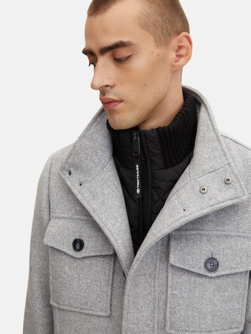 TOM TAILOR Winter Jacket in Grey