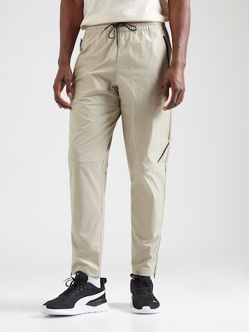 PUMAregular Hlače 'PumaTech' - bež boja: prednji dio
