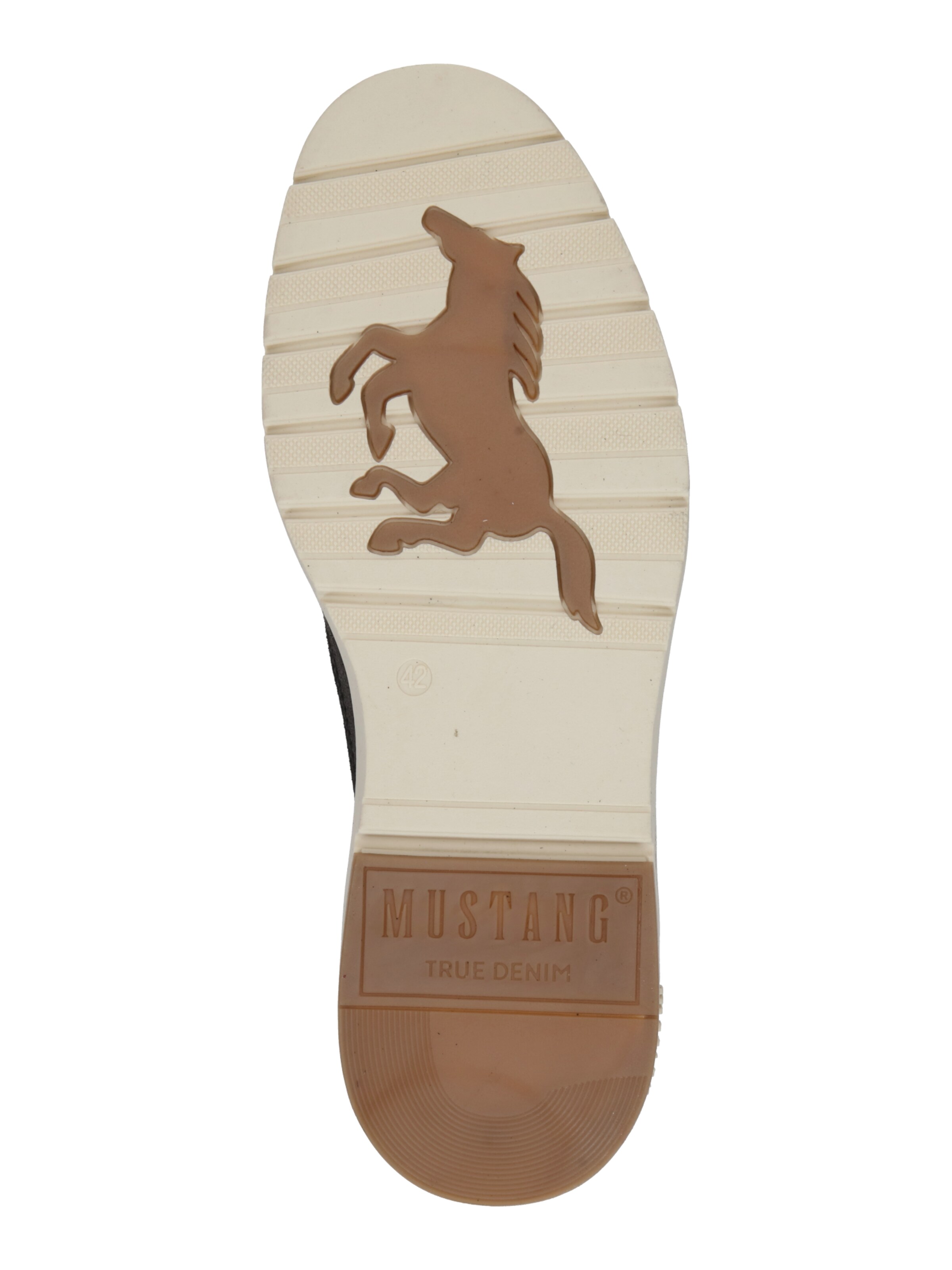 MUSTANG Schnürboots in Grau