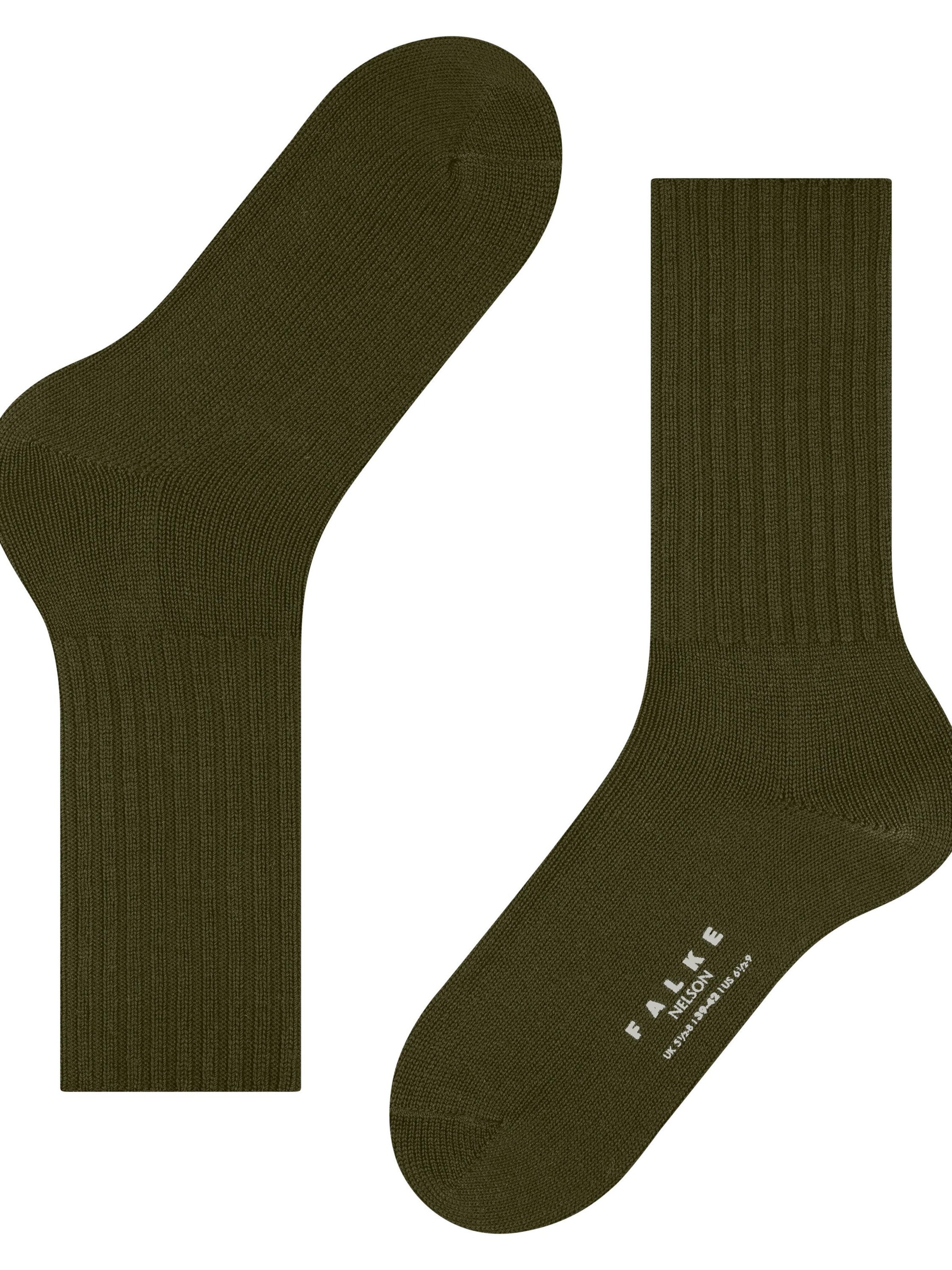 FALKE Socks 'Nelson' in Green