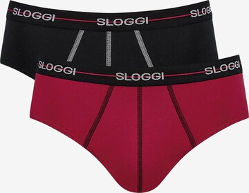 Slip di SLOGGI in rosso: frontale