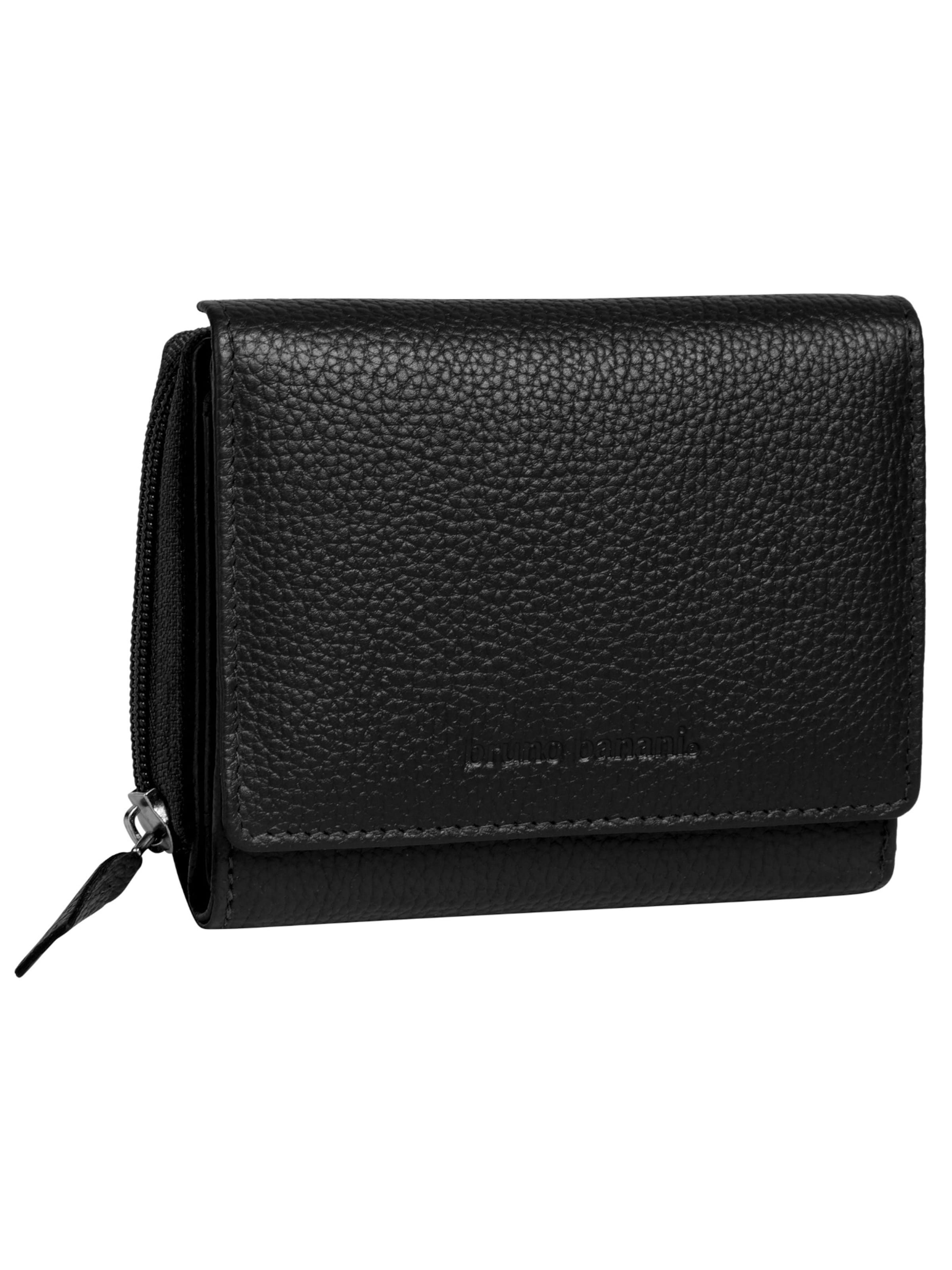 Bruno Banani Portemonnaie 'SAMEA'‌‌‌‌‌ in Schwarz