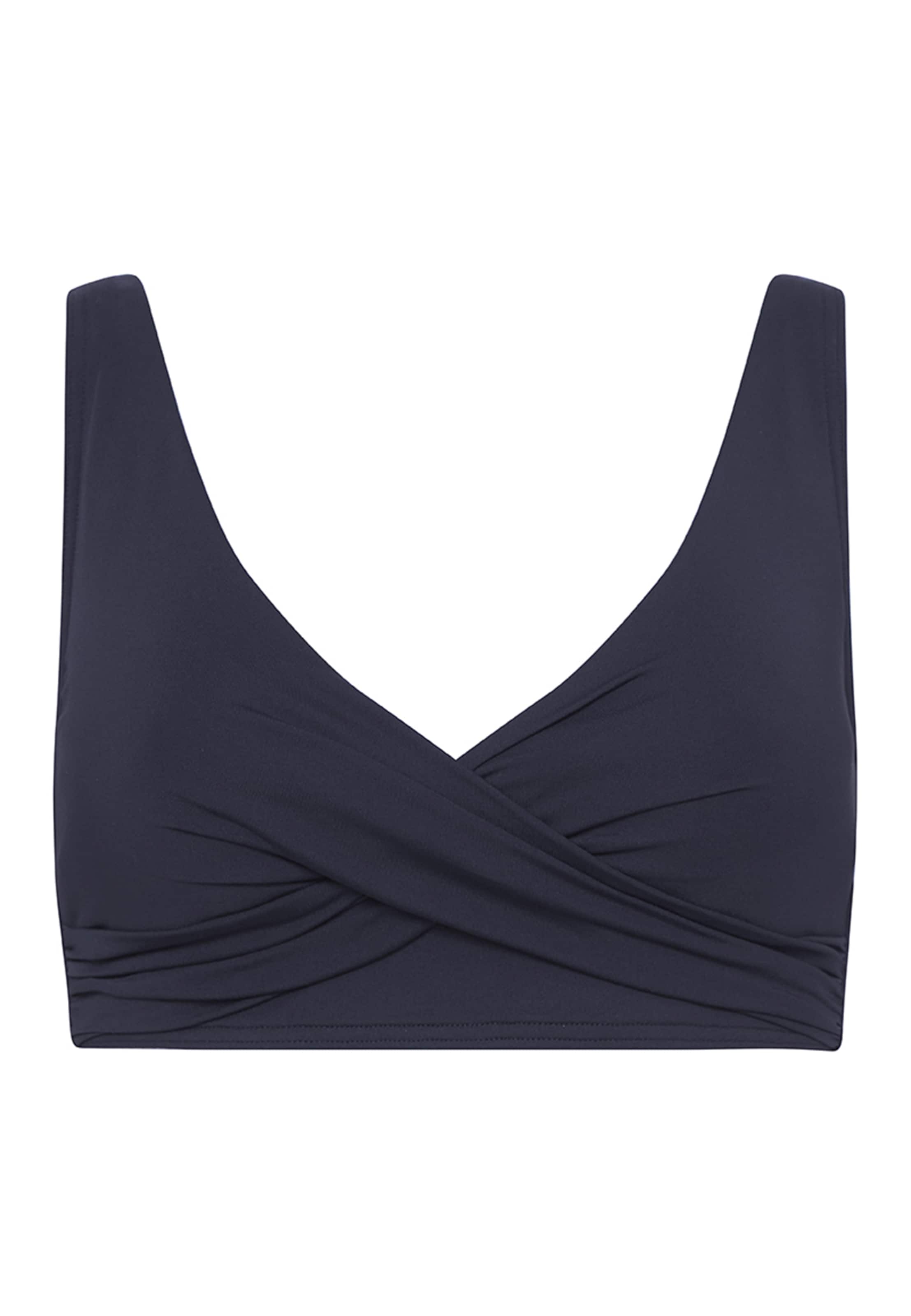 SEA LEVEL Bikini Top 'Essentials Edit' in Blue: front