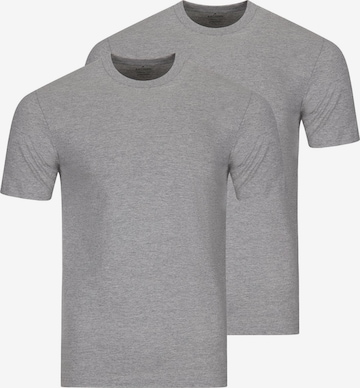 Ragman Unterhemd 'Basic' in Grau: Vorderseite