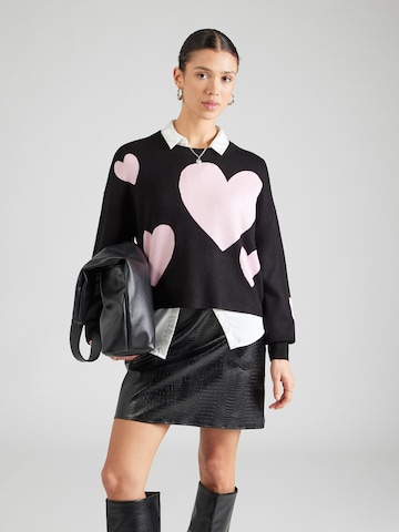 ONLY Pulover 'ONLMONTANA' | črna barva: sprednja stran