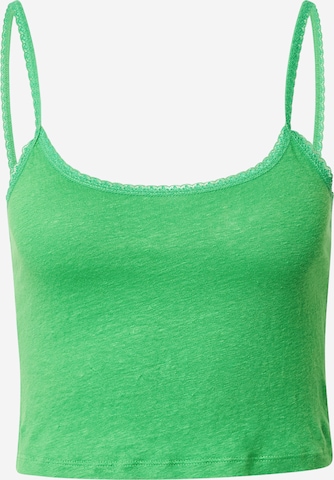 AMERICAN VINTAGE Top 'Lolosister' in Groen: voorkant