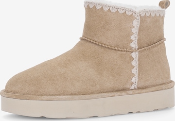 Boots GABOR en beige : devant