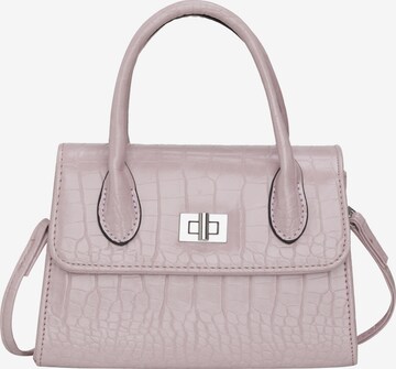 HARPA Handbag in Pink: front