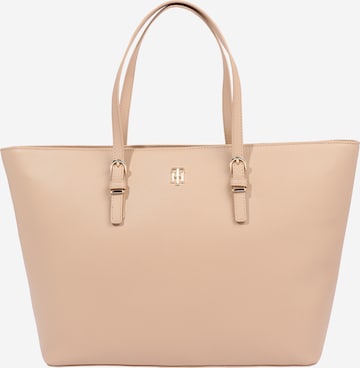 Shopper di TOMMY HILFIGER in beige: frontale