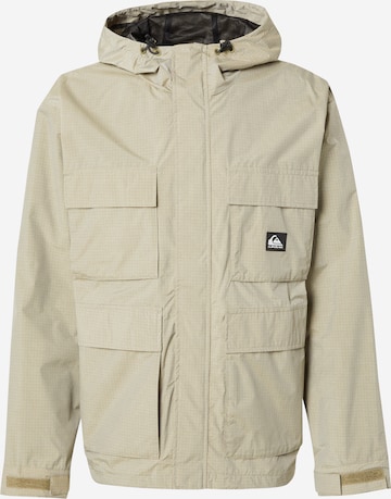 QUIKSILVER Ulkoilutakki 'NEW HORIZON' värissä beige: etupuoli