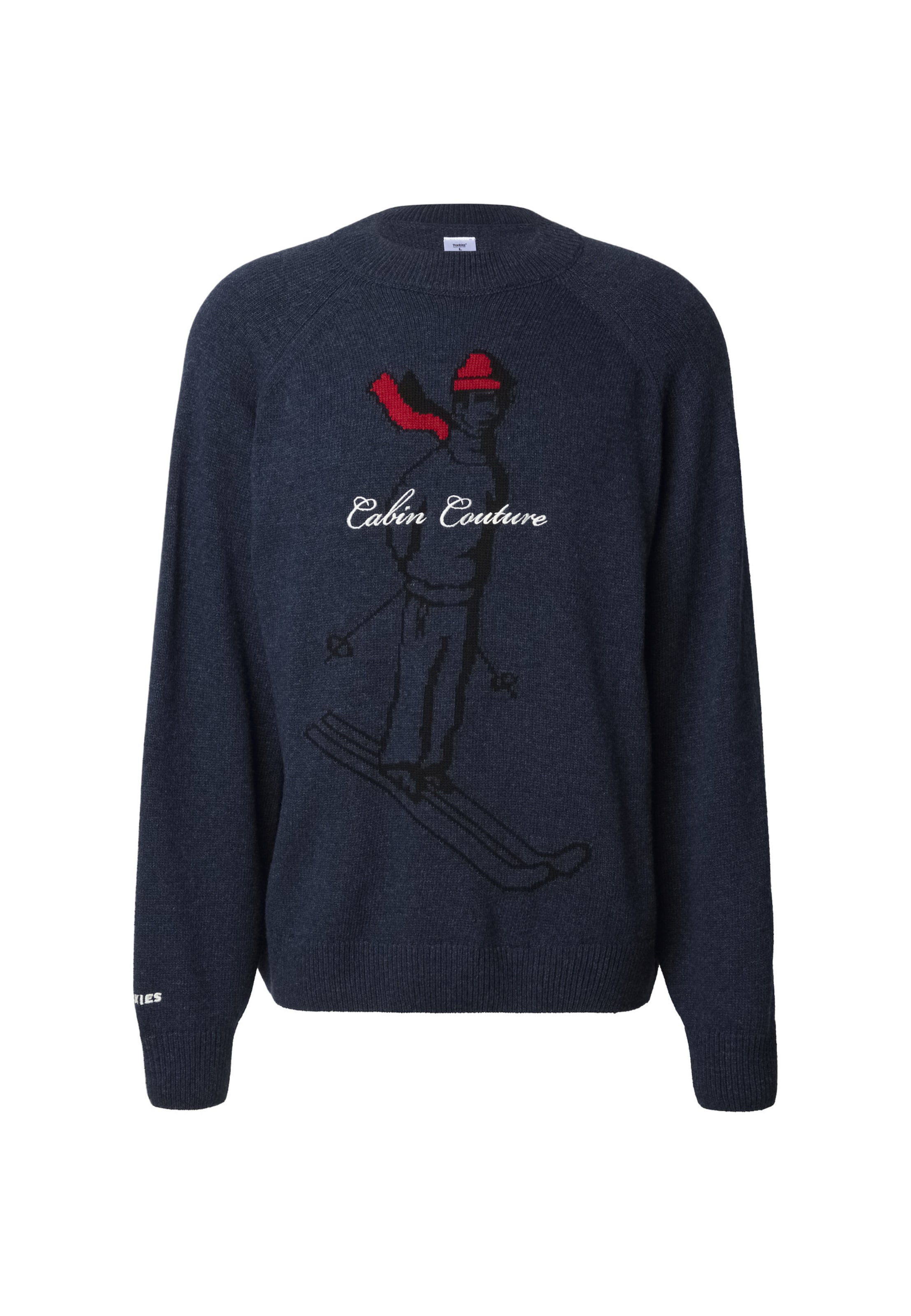 Pockies Sweater 'C.C. Ski' in Navy / Red / Black / White, Item view