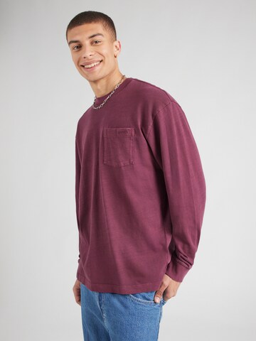 LEVI'S ® Póló 'Authentic' - piros: elől