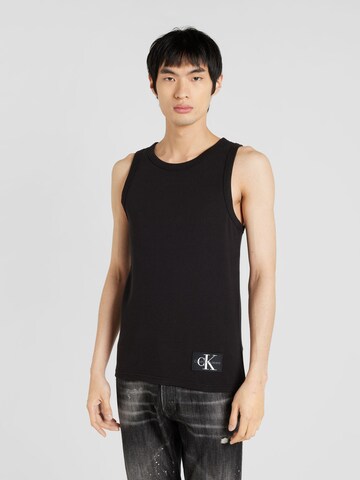 Calvin Klein Jeans Tanktop in Schwarz: Vorderseite