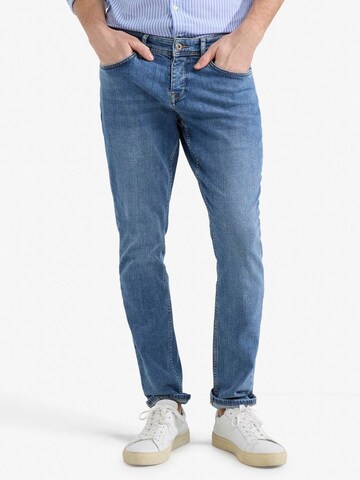 Coupe slim Jean McGREGOR en bleu