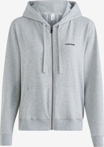 Calvin Klein Underwear Sweatjacke in Grau: predná strana