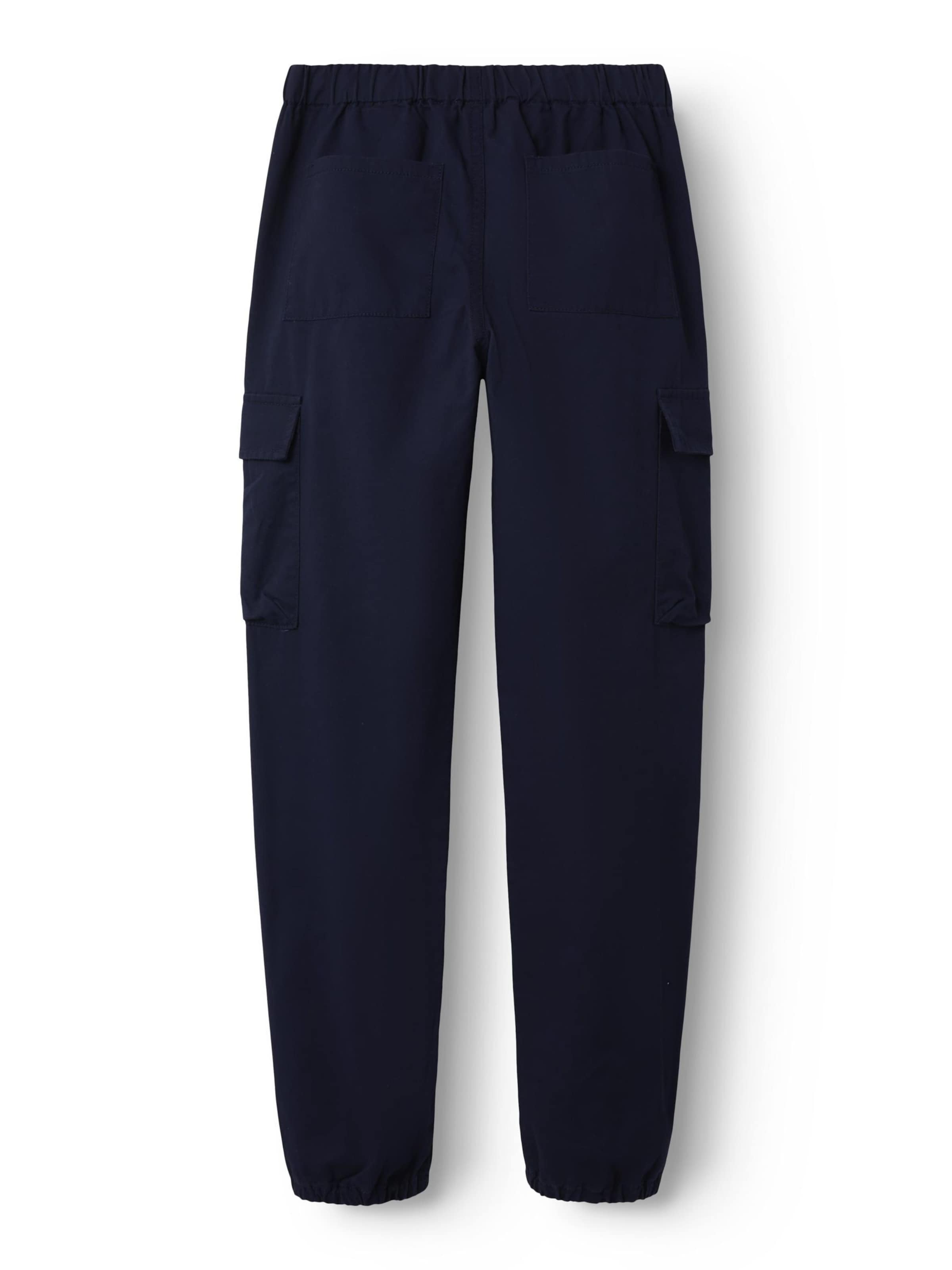 TWO SOON Tapered Broek in Blauw