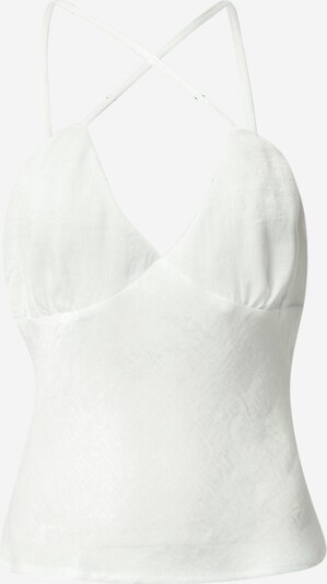 Top Nasty Gal pe alb natural, Vizualizare produs