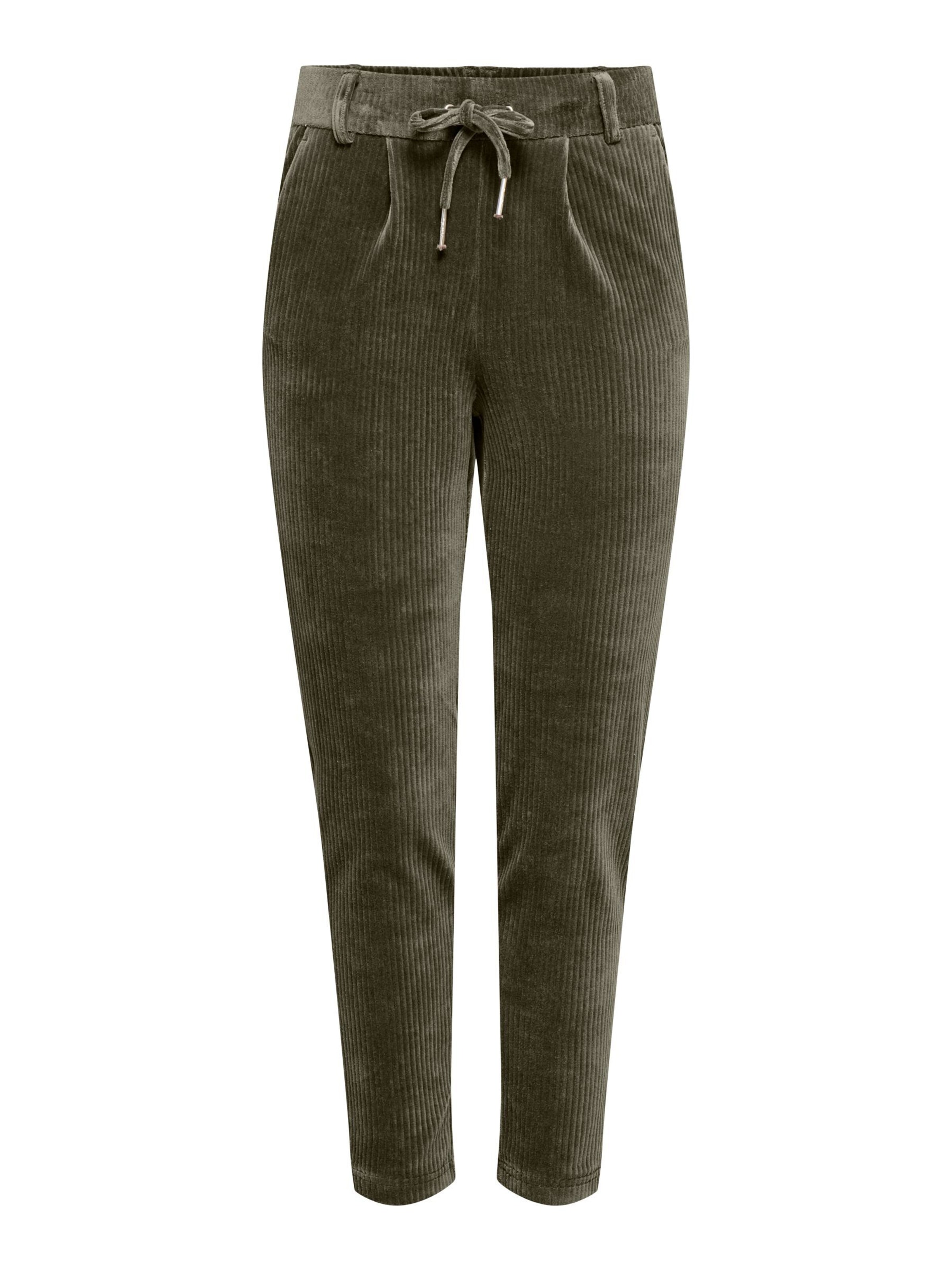 ONLY - Pantalón 'ONLPOPTRASH' en verde: frente