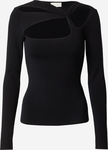 LeGer by Lena Gercke Pullover 'Ava' in Schwarz: predná strana