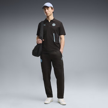 PUMA Regular Sportbroek 'Olympique de Marseille Pumatech' in Zwart