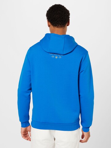 BOSSSweater majica 'Touchback NFL' - plava boja