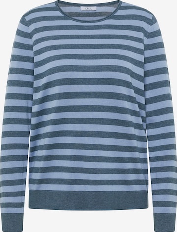 Pull-over CECIL en bleu : devant