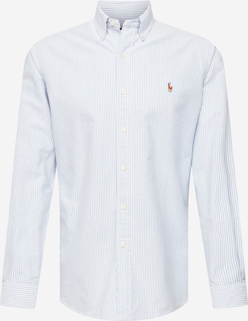 Polo Ralph Lauren Regular fit Overhemd in Blauw: voorkant