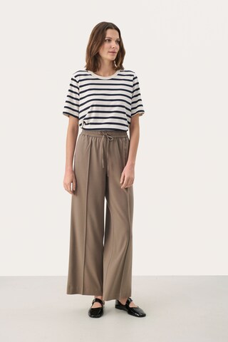 Part Two Loose fit Pants in Beige