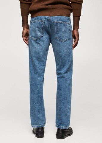 MANGO MAN Regular Jeans 'bob' in Blau