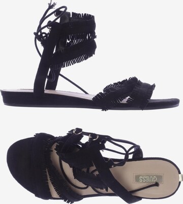 GUESS Sandals & High-Heeled Sandals in 40 in Black: front