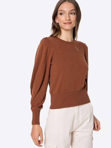 Sisley Sweater in Brown: front