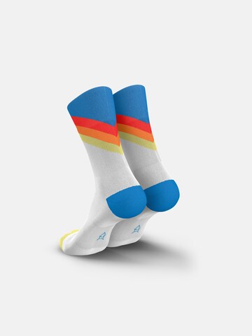 INCYLENCE Athletic Socks 'GRADES' in Blue