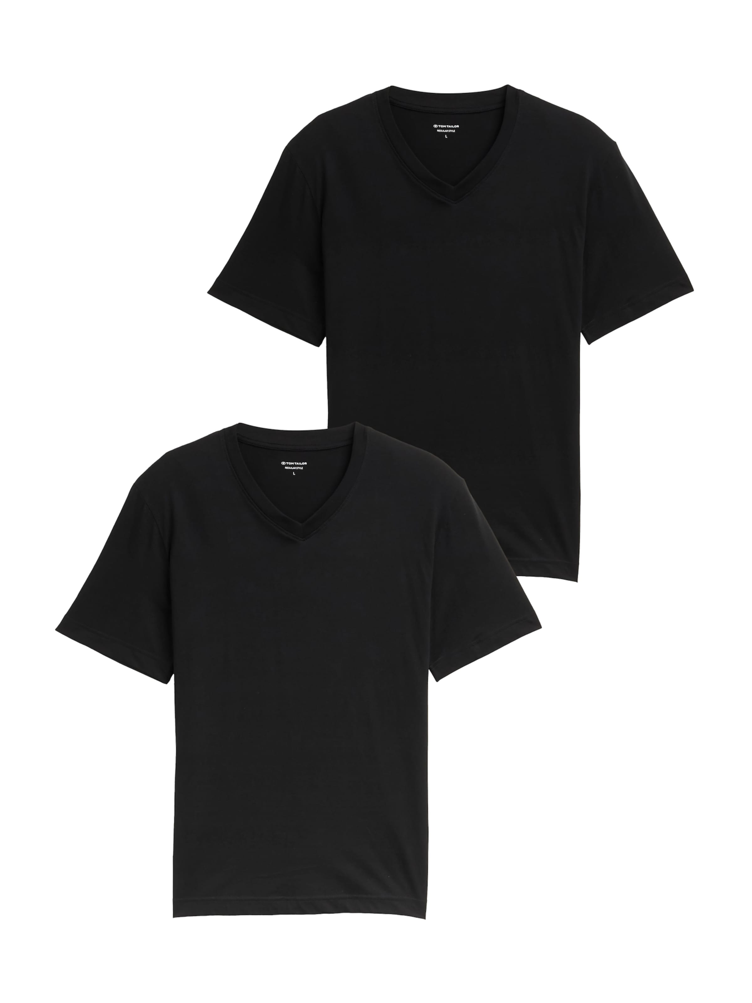 TOM TAILOR Tričko – černá: přední strana