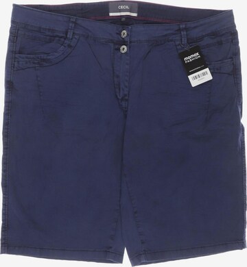 CECIL Shorts in XXXL in Blue: front