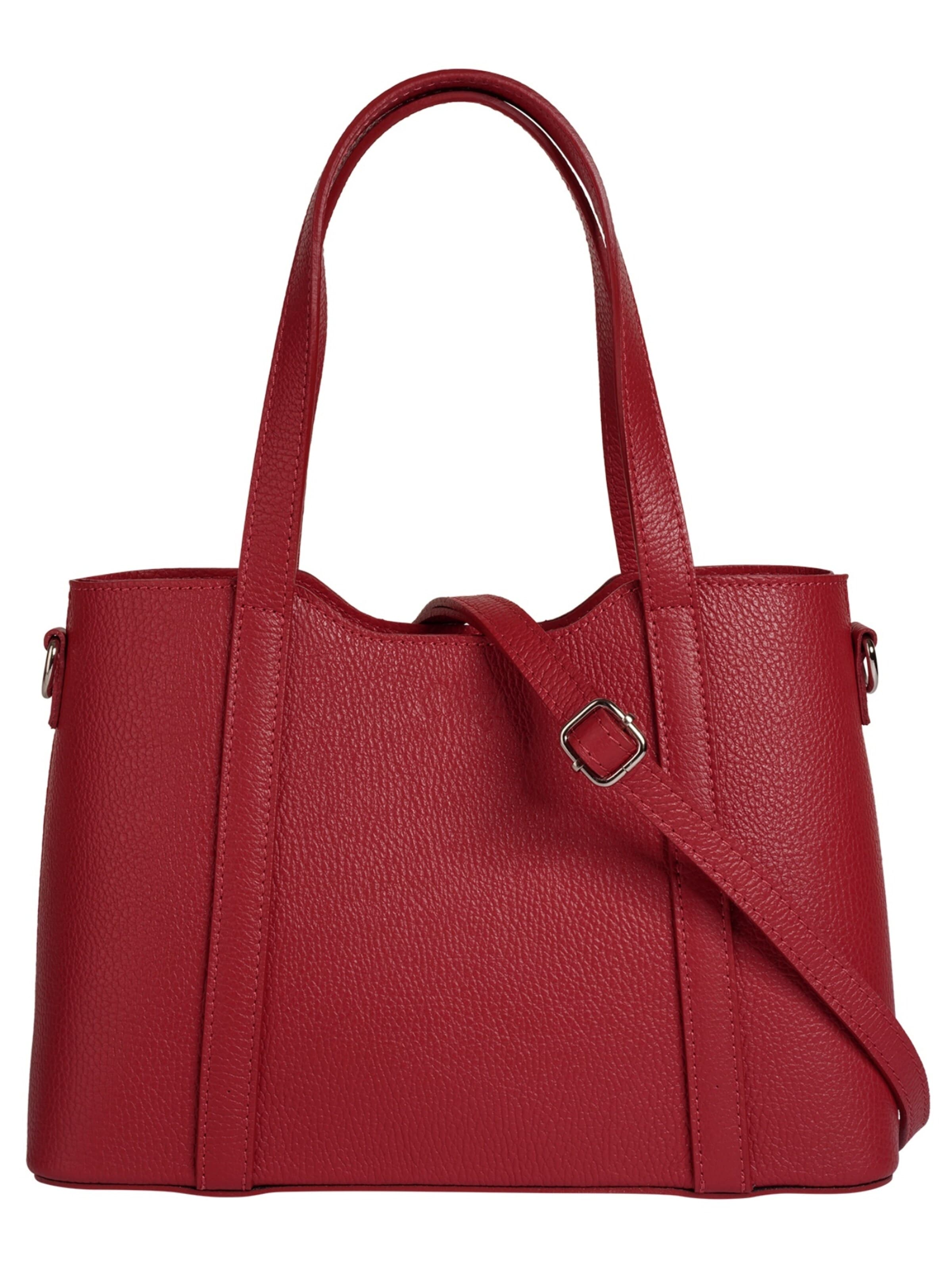 Sacs à main Cluty en rouge : devant