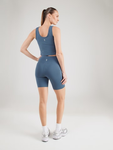Skinny Pantalon de sport 'Hiit Intensity' Hummel en bleu