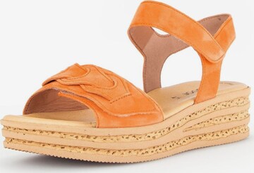 GABOR Sandals in Orange: front