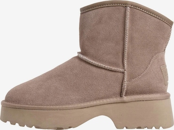 Pepe Jeans - Botas 'Missy Class' en beige: frente