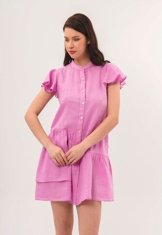 FRESHLIONS Blousejurk 'Jolin' in Roze
