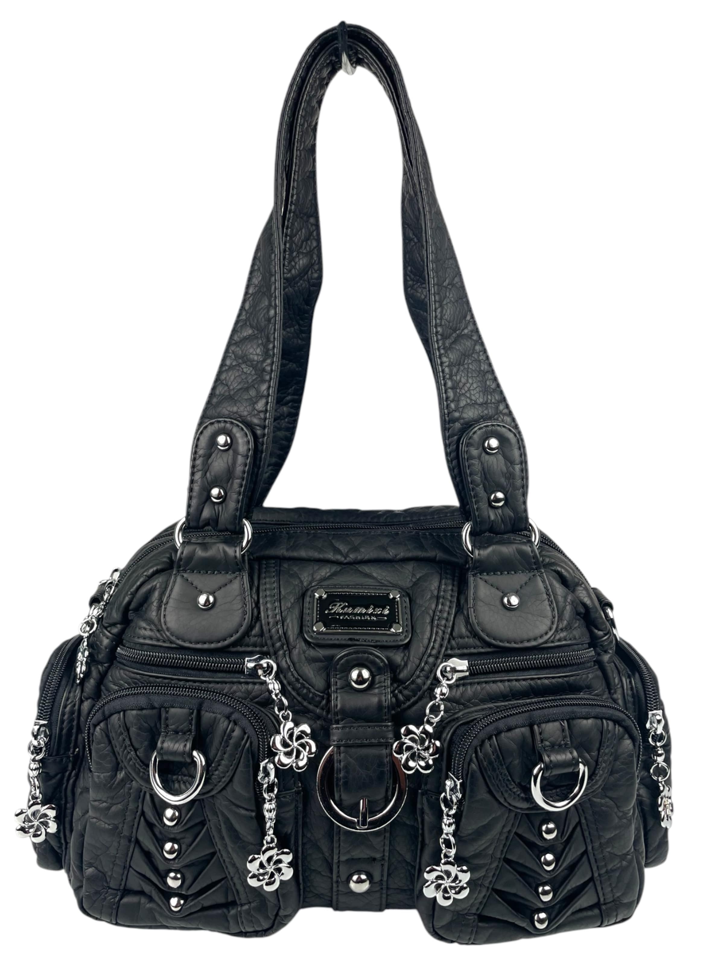 Kumixi Handtasche‌‌‌‌‌ in Schwarz: Vorderseite