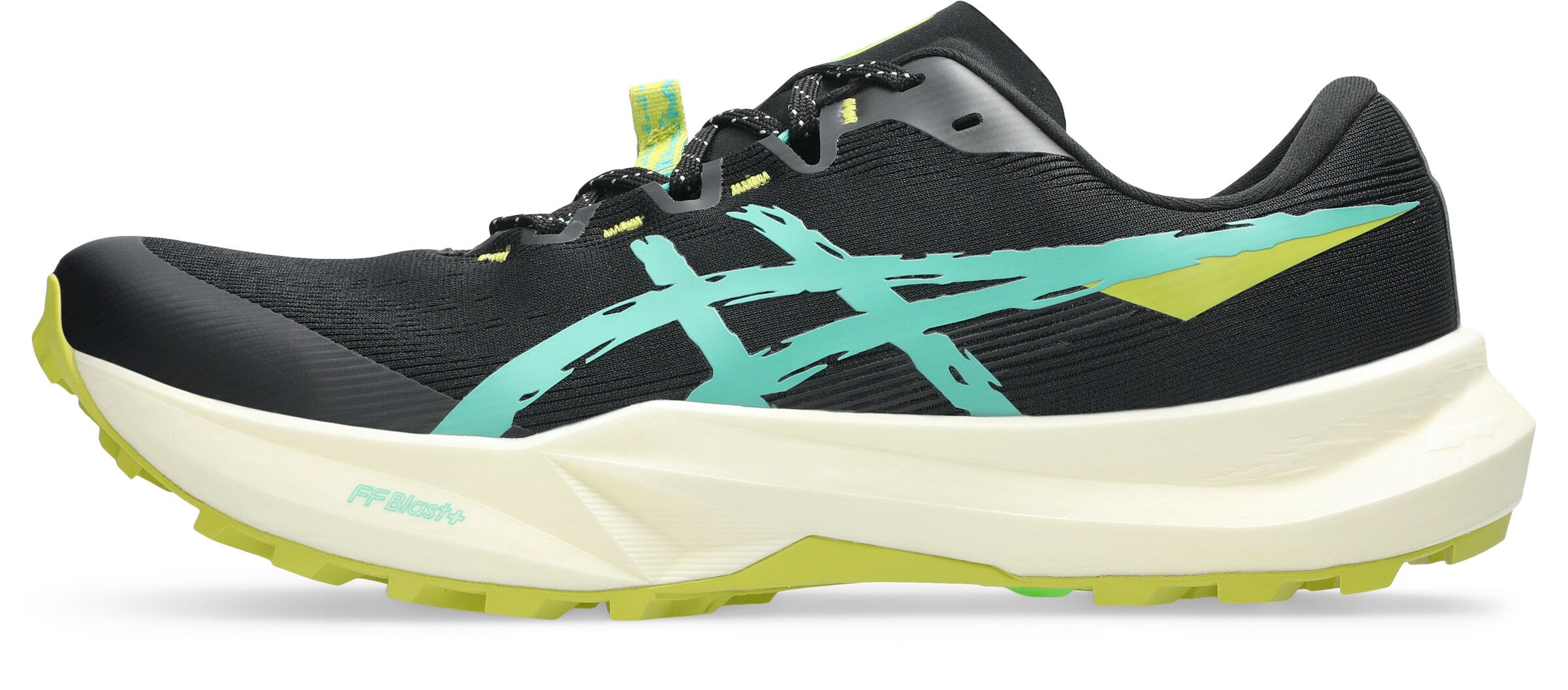 ASICS Athletic Shoes in Black: front