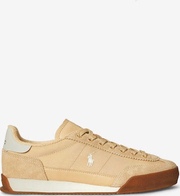 Sneaker bassa di Polo Ralph Lauren in beige: frontale