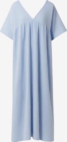 Robe Elara en bleu : devant