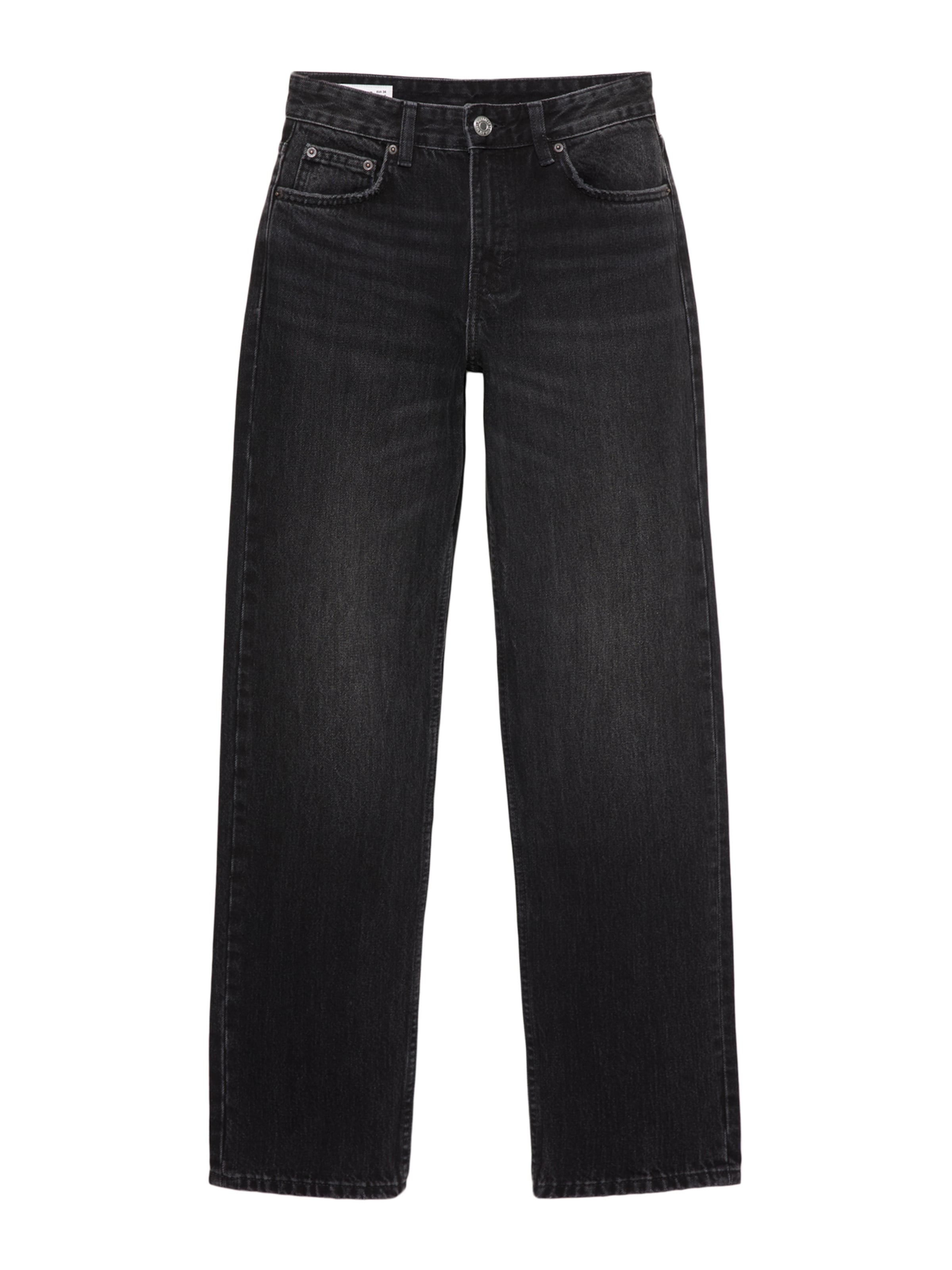 Pull&Bear regular Jeans i sort: forside