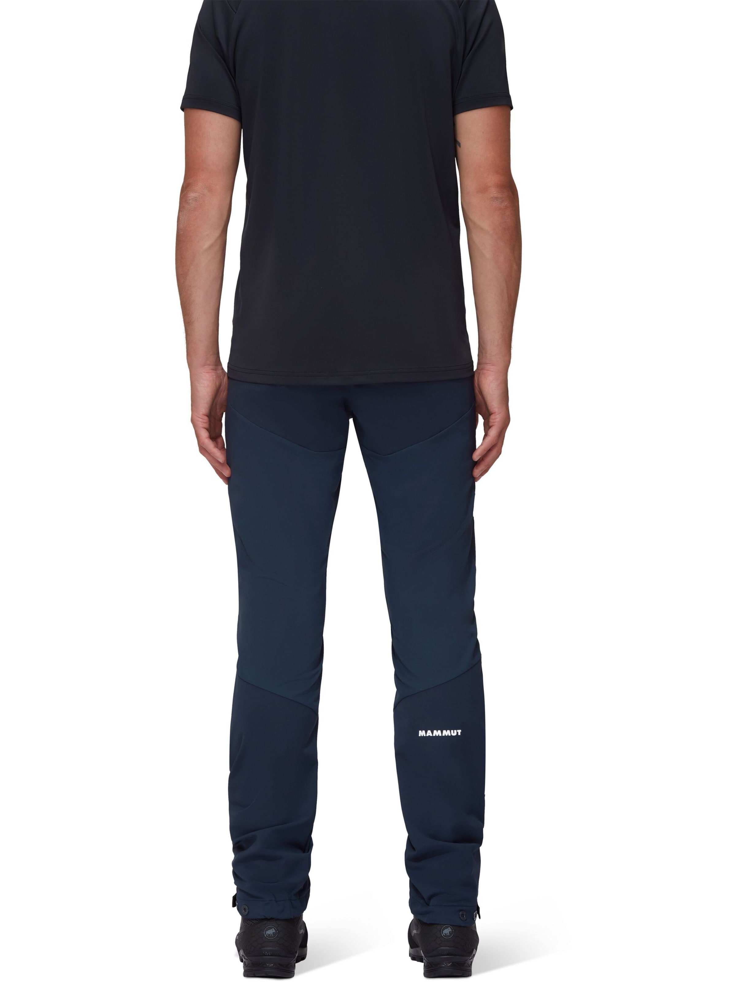 MAMMUT Regular Outdoor Pants in Blue