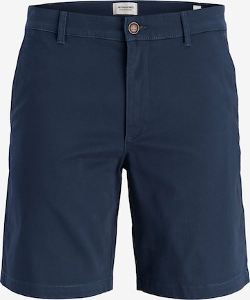 Pantalon chino JACK & JONES en bleu : devant