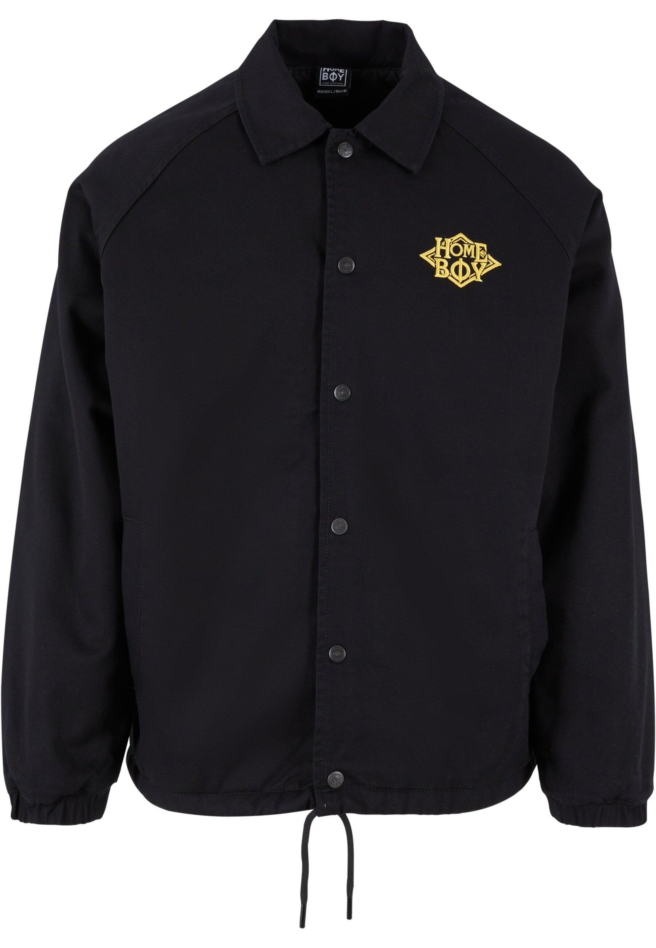 HOMEBOY Övergångsjacka i svart: framsida